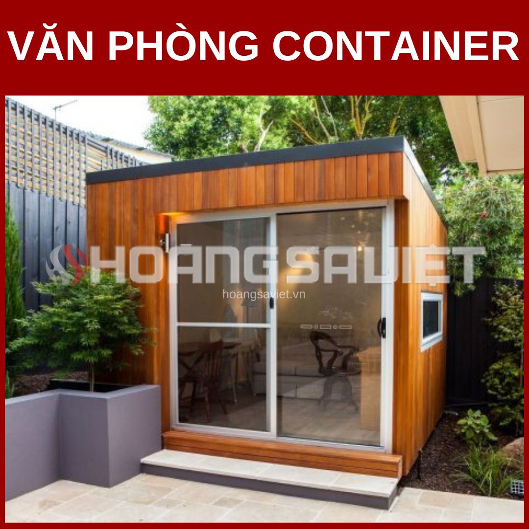 Văn phòng container đẹp, giá rẻ, uy tín