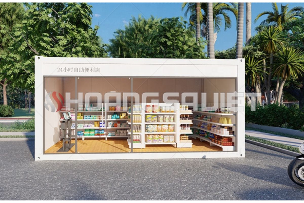 Modern mobile store