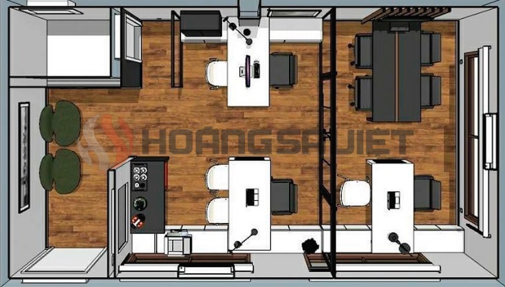 container văn phòng lắp ghép