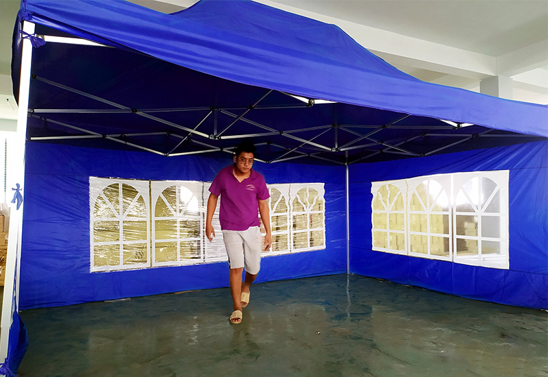 Bạt quây nhà lều di động 3*4.5m Bạt quây nhà lều di động 3*4.5m