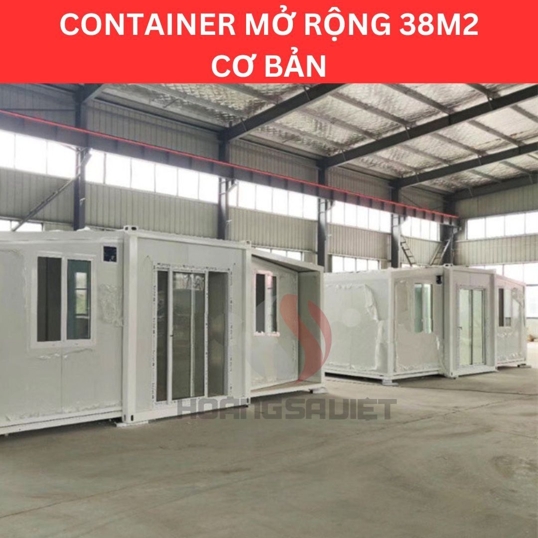 Basic expansion container 38m2