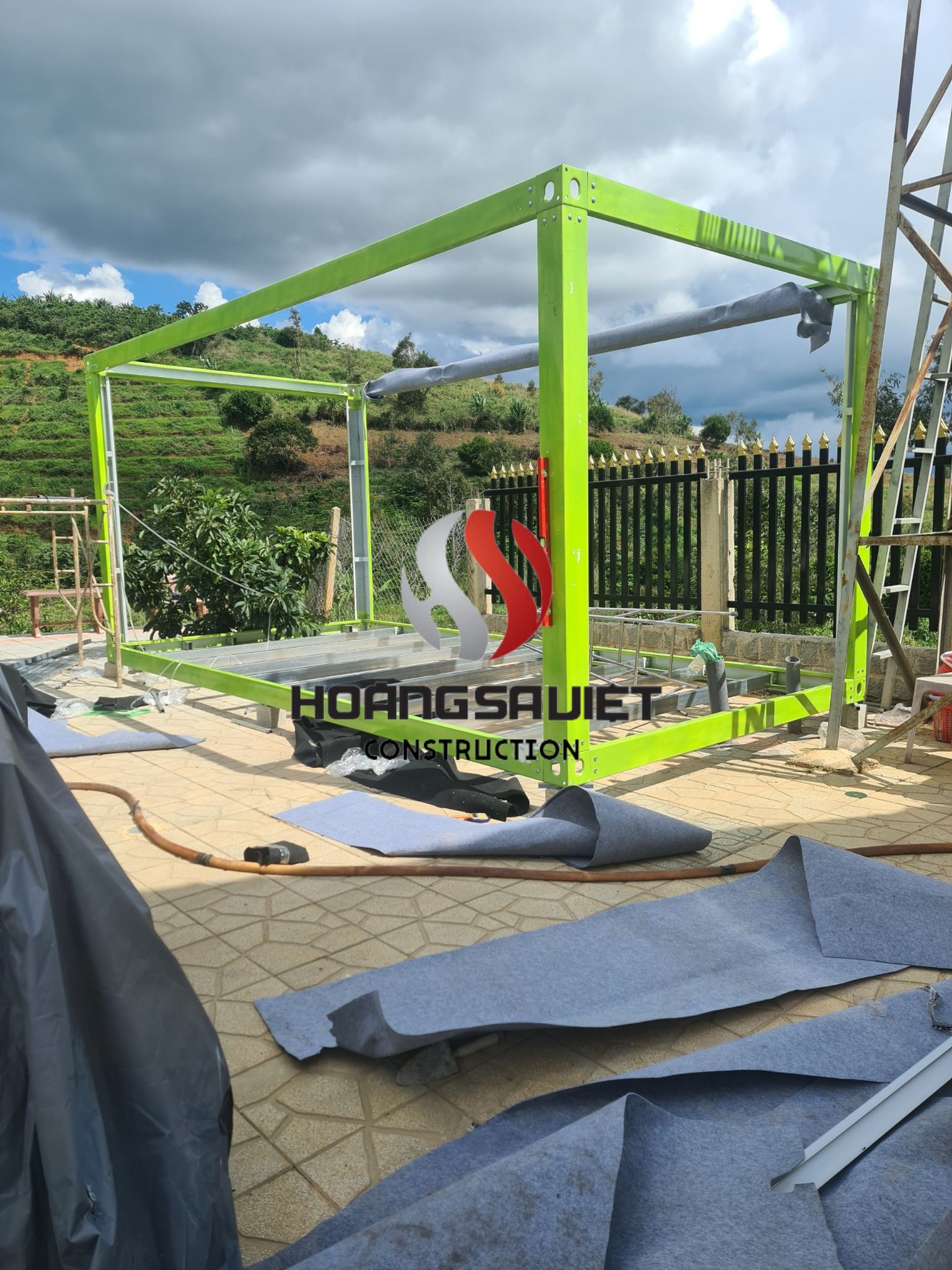 Khung Của Nhà Lắp Ghép