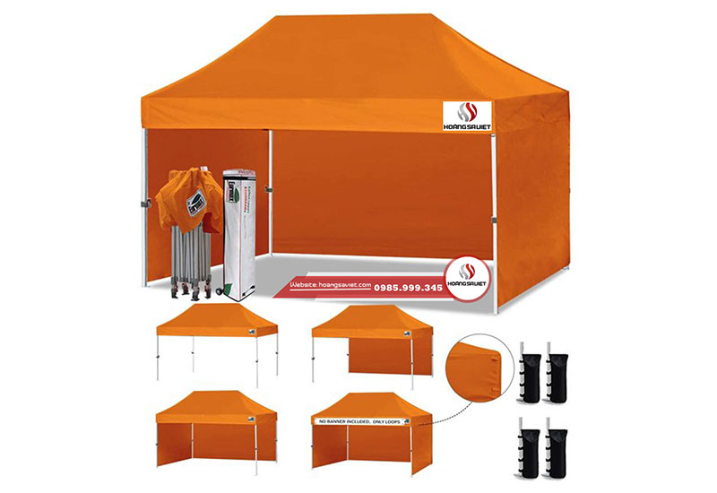 Nhà bạt cao cấp 3x4.5m Nhà bạt cao cấp 3x4.5m