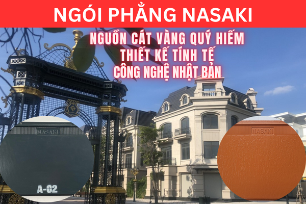 Ngói phẳng Nasaki Ngói phẳng Nasaki