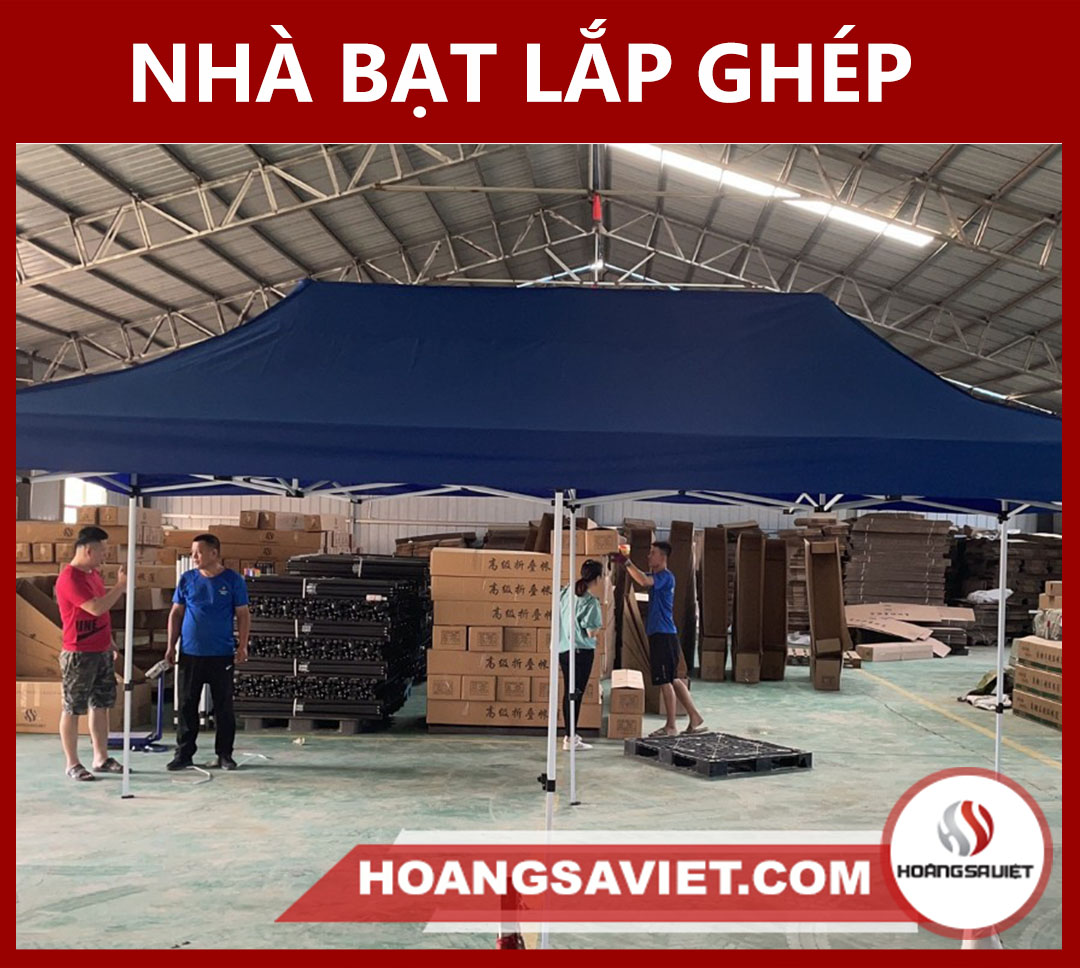 Nhà bạt lắp ghép di động-1 Nhà bạt lắp ghép di động-1