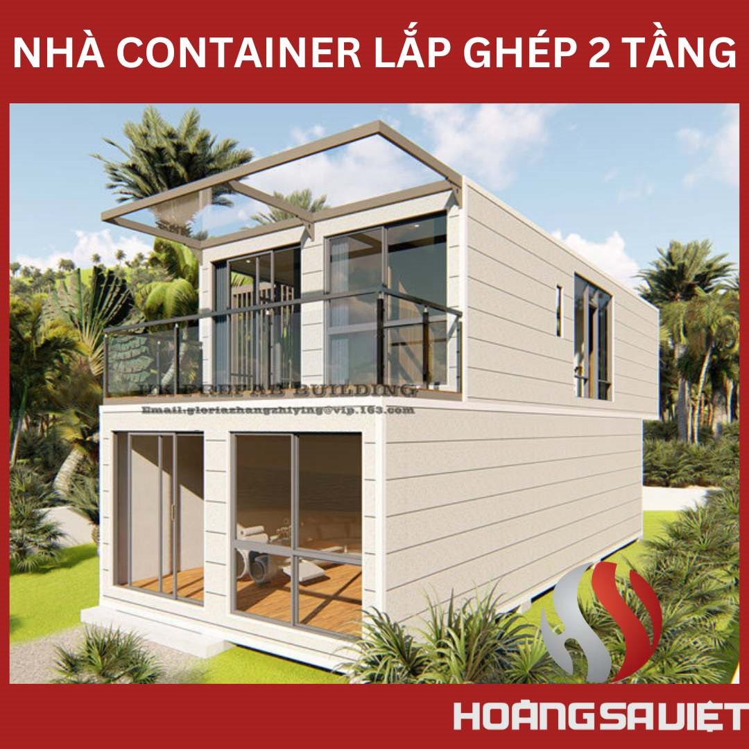 2-storey prefabricated container house