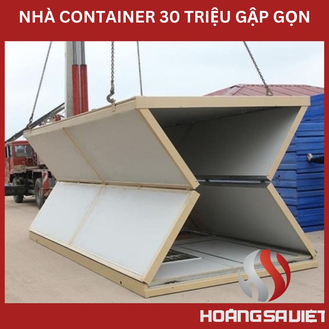 cấu tạo của nhà container gấp gọn