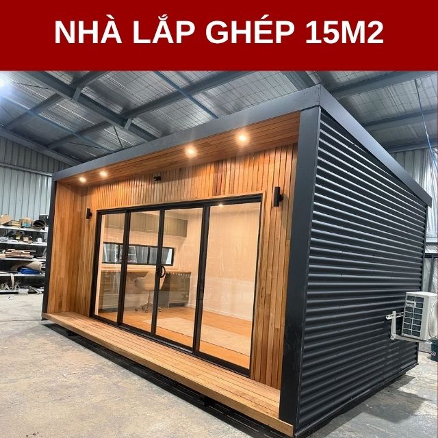 Nhà lắp ghép 15m2