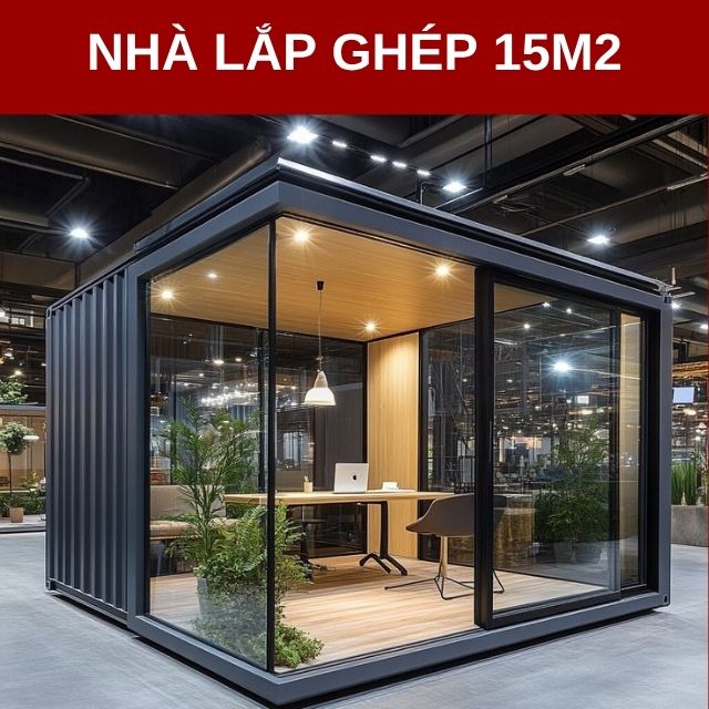 nhà lắp ghép 15m2
