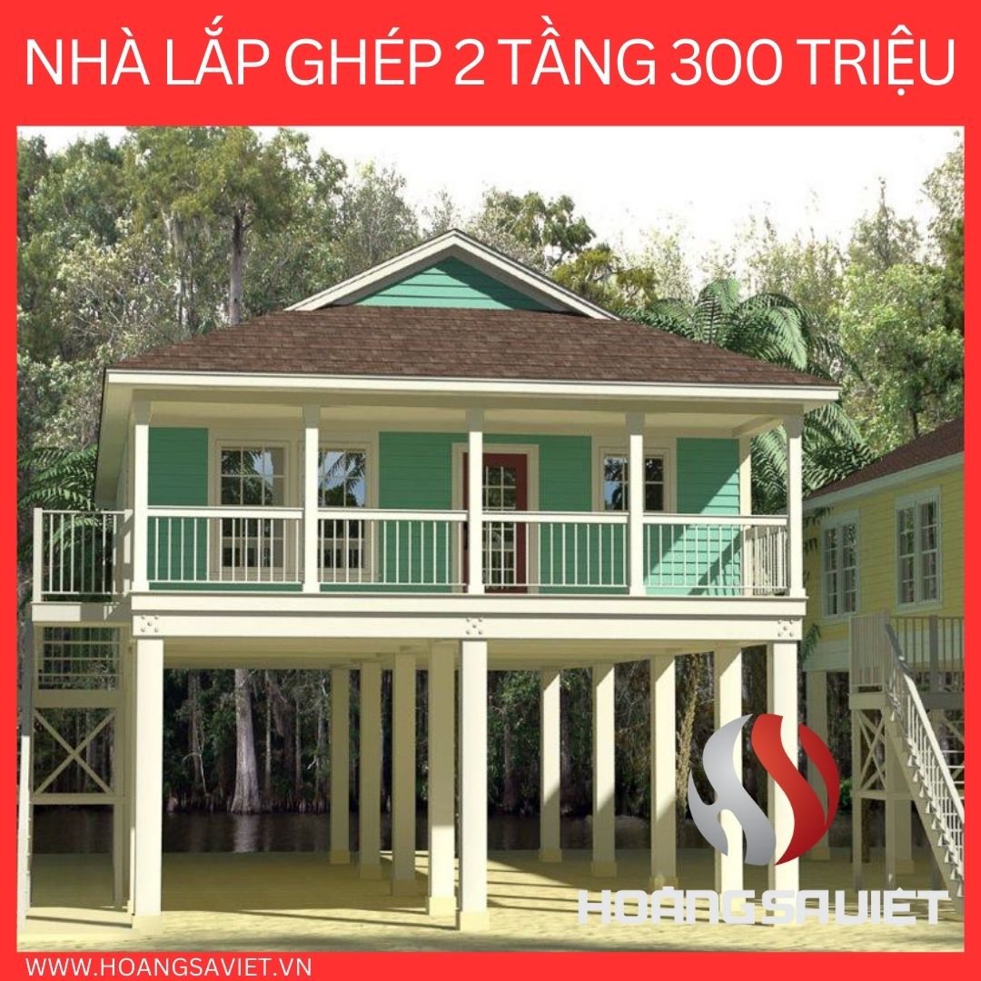 nhà lắp ghép 2 tầng nhà lắp ghép 2 tầng