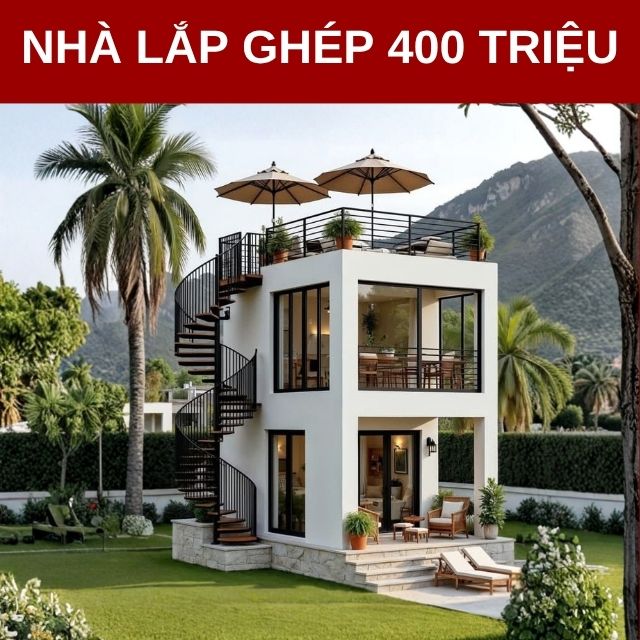 Nhà lắp ghép 400 triệu
