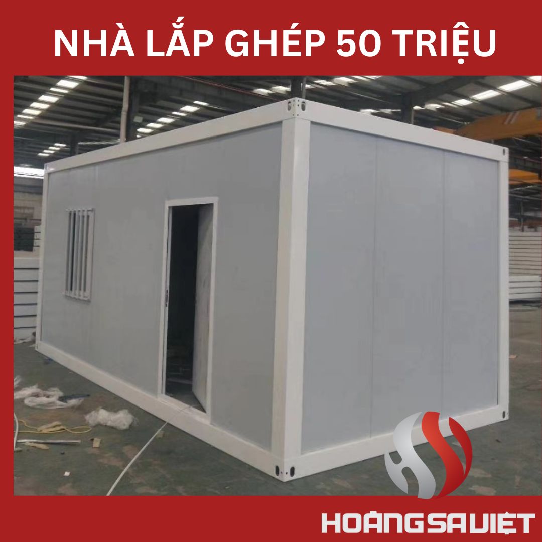 Prefabricated house 50 million VND