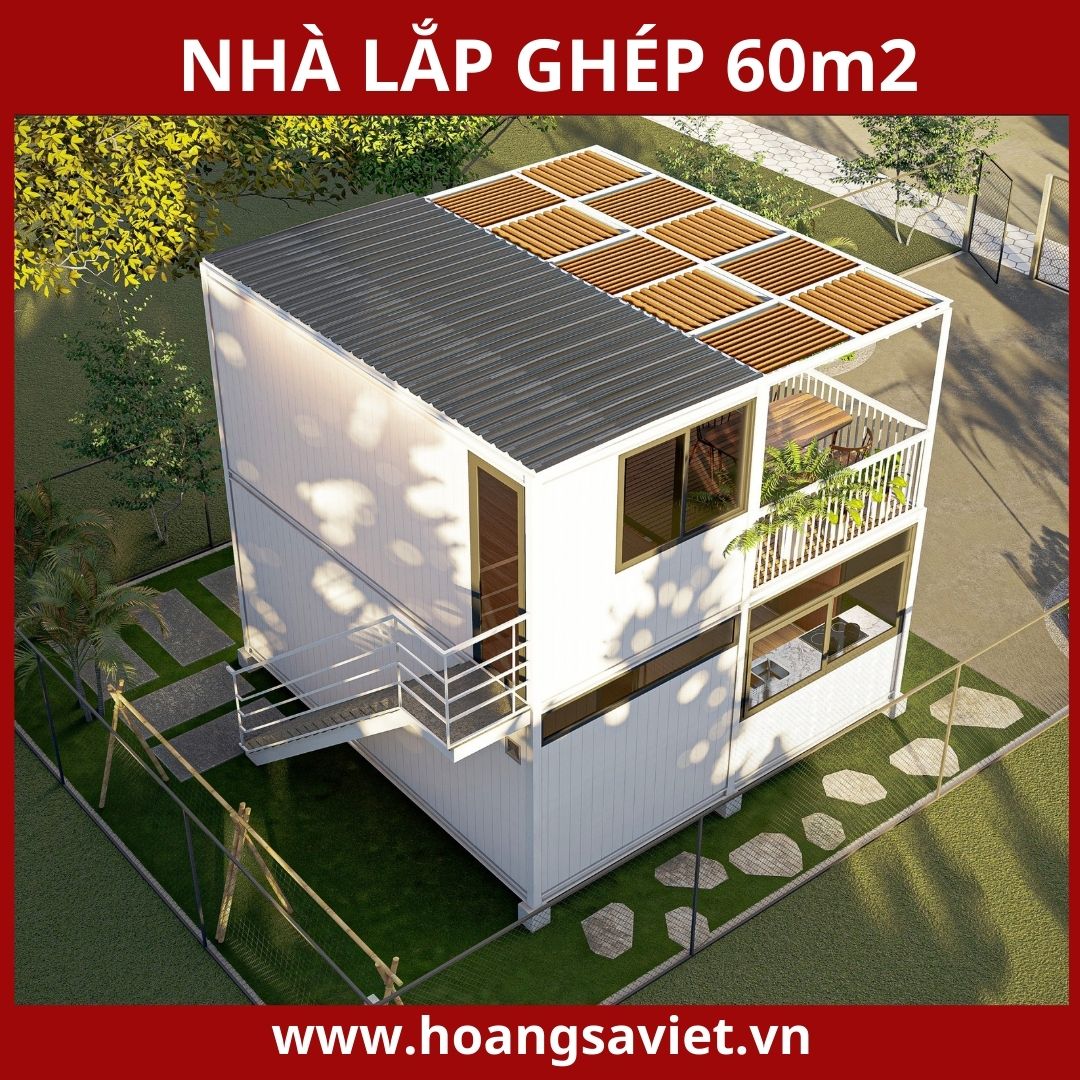 Nhà lắp ghép 60m2