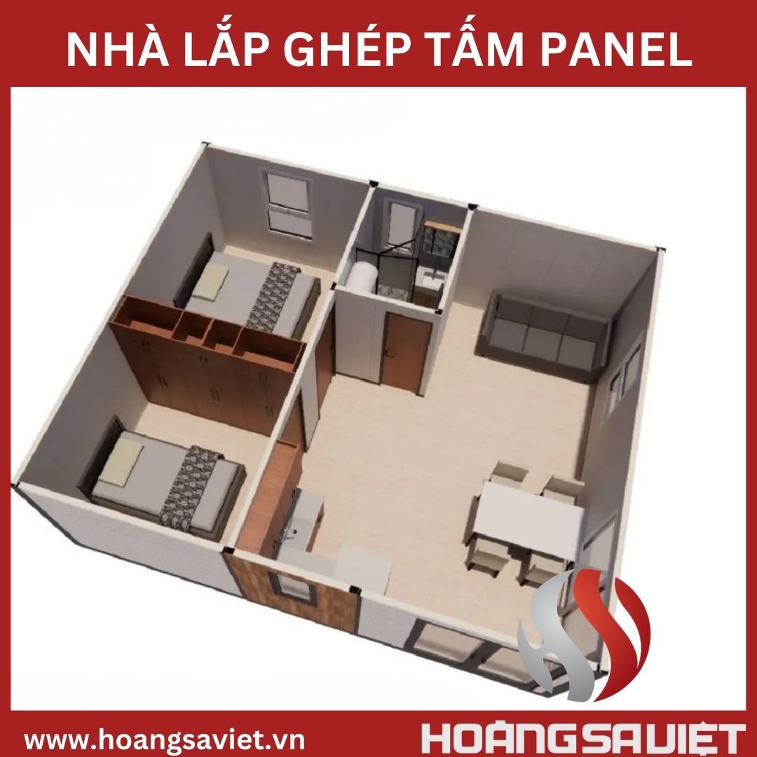 Nhà lắp ghép bằng tấm PANEL