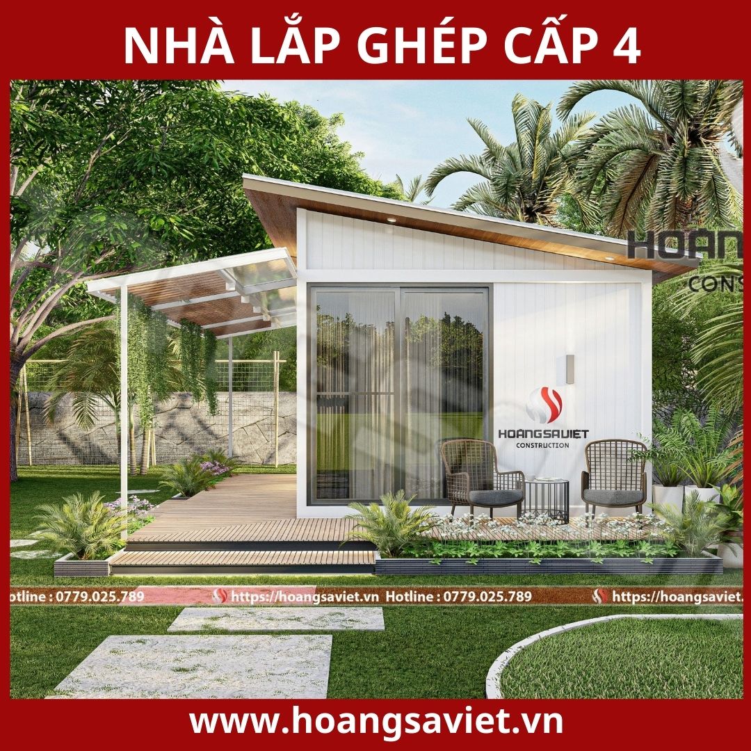 Nhà lắp ghép cấp 4
