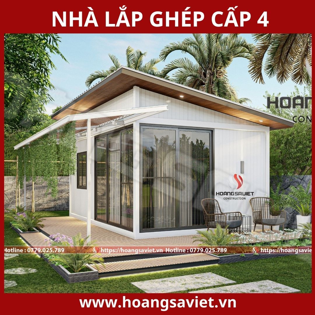 Nhà lắp ghép cấp 4