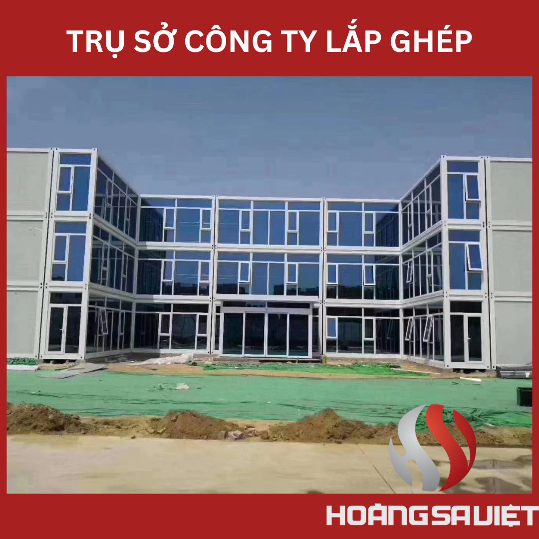 trụ sở công ty lắp ghép bằng container trụ sở công ty lắp ghép bằng container