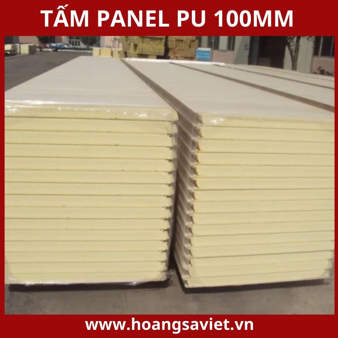 Tấm panel PU 100mm Tấm panel PU 100mm
