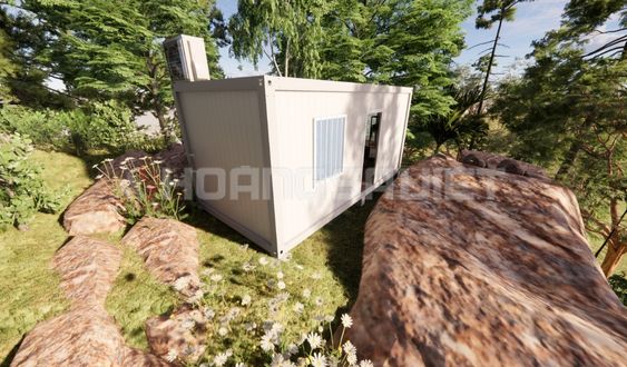 Văn phòng container lắp ghép tại Bình Thuận