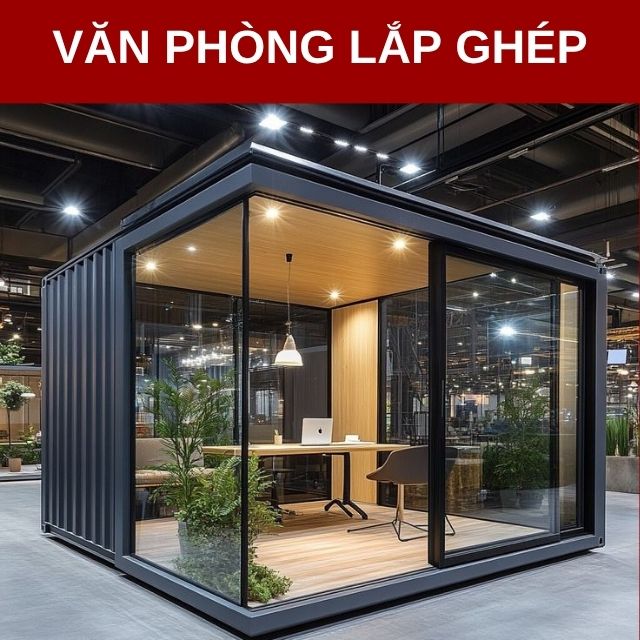 văn phòng lắp ghép
