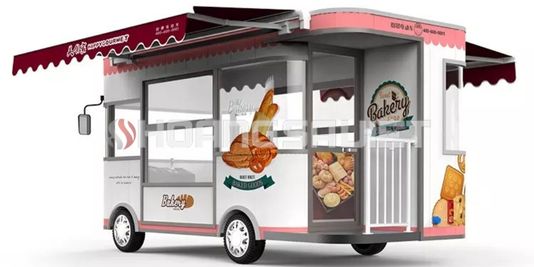 Mobile vending car model