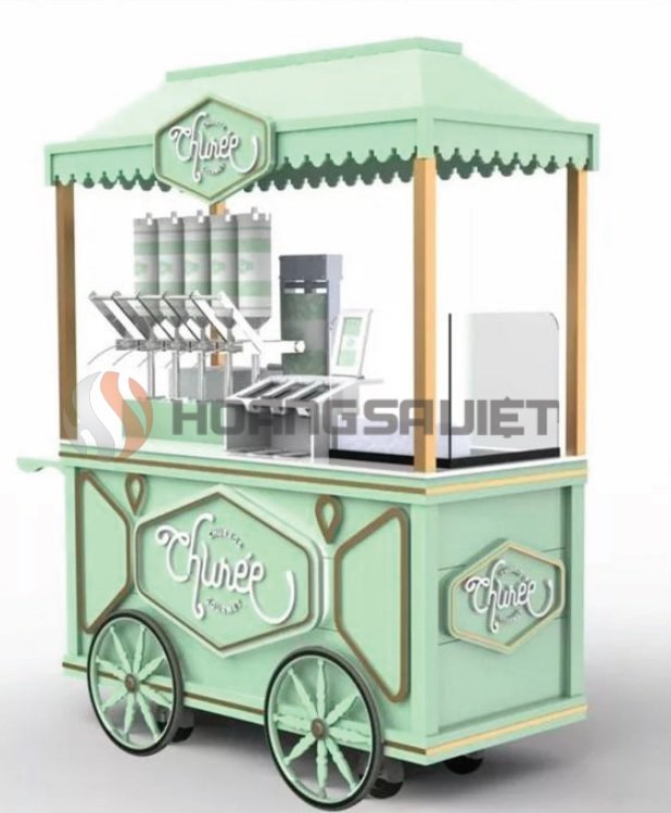 Xe bán cafe mang đi