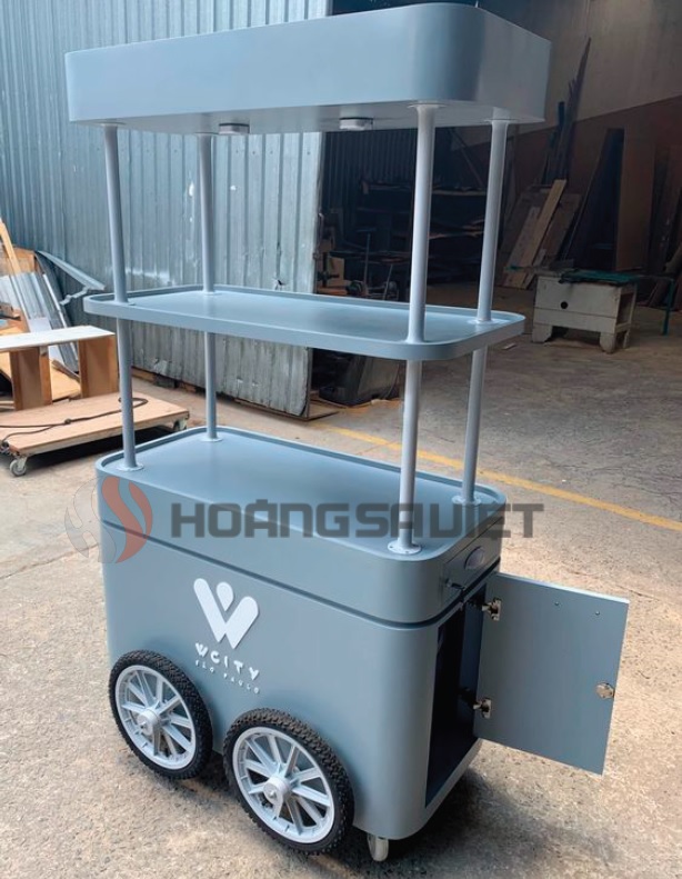 xe bán hàng rong đẹp hsv