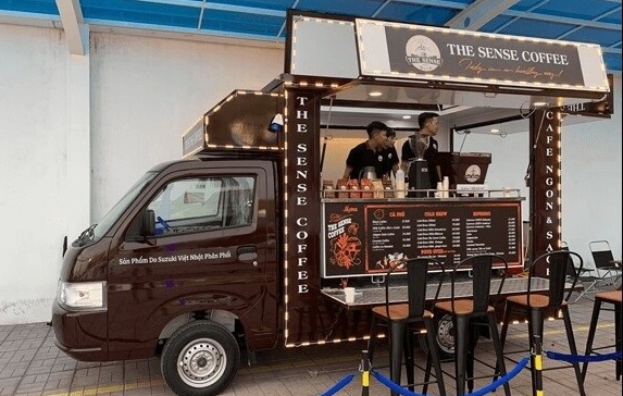 Mẫu xe đẩy bán hàng rong đẹp - hiện đại Mẫu xe đẩy bán hàng rong đẹp - hiện đại