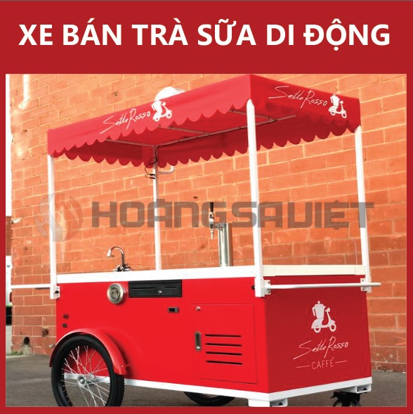 HSV . milk tea vending cart