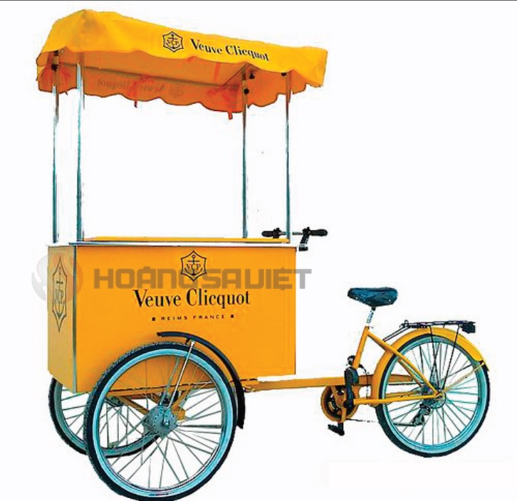 xe đạp bán hàng rong