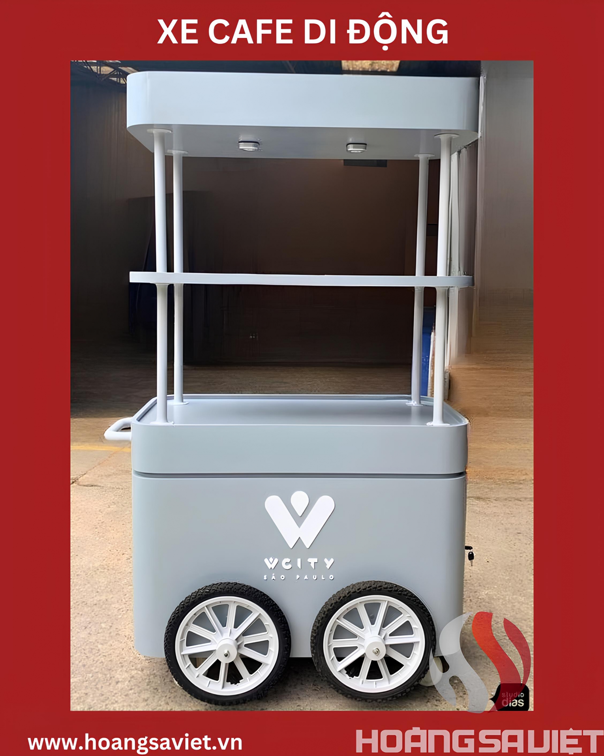 Xe bán cafe mang đi