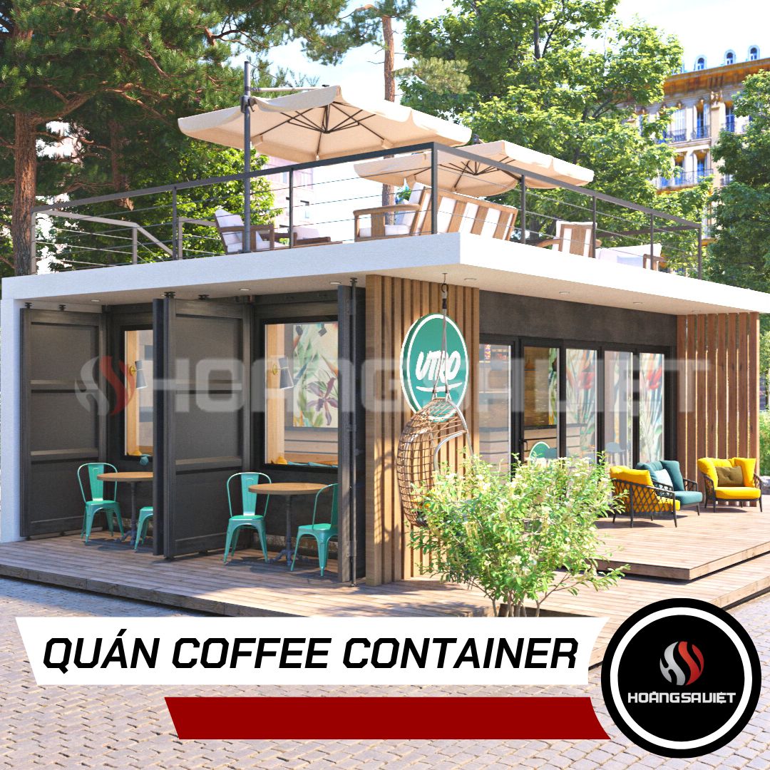 Mở quán cafe container chia sẻ kinh nghiệm và chi phí dự kiến