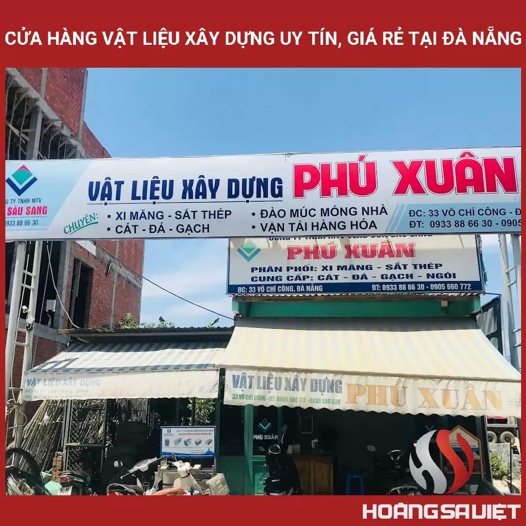 Cửa hàng vật liệu xây dựng Hoàng Sa Việt