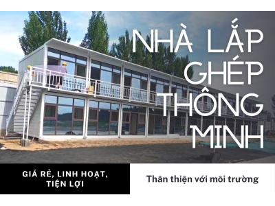 Nhà Lắp Ghép Thông Minh Tấm Panel - Lắp Ghép Nhanh, Chi Phí Cực Rẻ Nhà Lắp Ghép Thông Minh Tấm Panel - Lắp Ghép Nhanh, Chi Phí Cực Rẻ