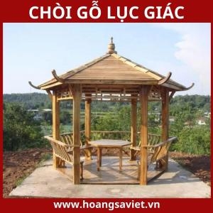 Nhà Chòi Gỗ Lục Giác