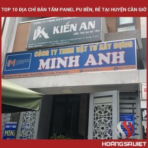 Top 10 Địa Chỉ Bán Tấm Panel Pu Bền, Rẻ Tại Huyện Cần Giờ
