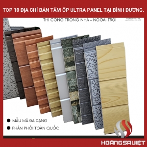 Top 10 Địa Chỉ Bán Tấm Ốp Ultra Panel Tại Bình Dương. Top 10 Địa Chỉ Bán Tấm Ốp Ultra Panel Tại Bình Dương.