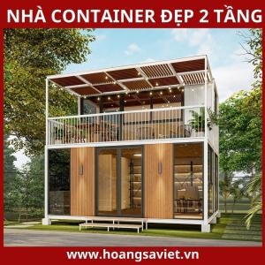 Nhà Container Đẹp 2 Tầng Nhà Container Đẹp 2 Tầng