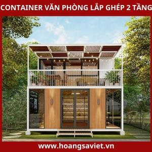 Container Văn Phòng Lắp Ghép 2 Tầng Container Văn Phòng Lắp Ghép 2 Tầng
