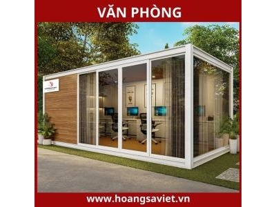 [ Chỉ Từ 50Tr ] Mẫu Nhà, Văn Phòng Container Lắp Ghép 18M2