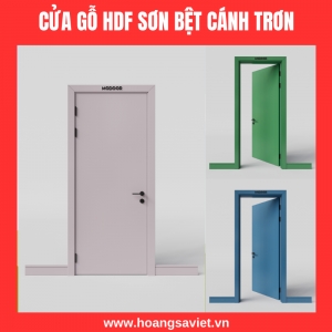 Cửa Hdf Sơn Bệt Cánh Trơn Cao Cấp Modoor Cửa Hdf Sơn Bệt Cánh Trơn Cao Cấp Modoor