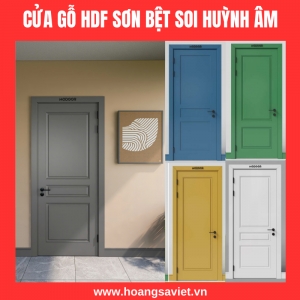 Cửa Hdf Sơn Bệt Soi Huỳnh Âm Cao Cấp Modoor