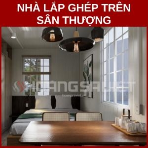 Nhà Lắp Ghép Trên Sân Thượng Nhà Lắp Ghép Trên Sân Thượng