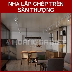 Nhà Lắp Ghép Trên Sân Thượng Nhà Lắp Ghép Trên Sân Thượng
