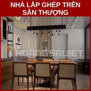 Nhà Lắp Ghép Trên Sân Thượng Nhà Lắp Ghép Trên Sân Thượng