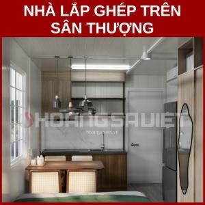 Nhà Lắp Ghép Trên Sân Thượng Nhà Lắp Ghép Trên Sân Thượng