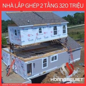 Nhà Lắp Ghép 2 Tầng 200 Triệu Đồng Nhà Lắp Ghép 2 Tầng 200 Triệu Đồng