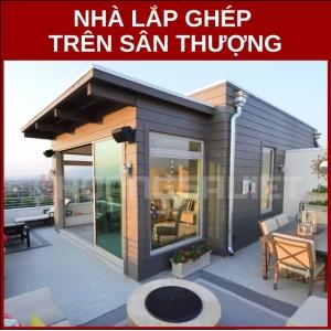 Nhà Lắp Ghép Trên Sân Thượng Nhà Lắp Ghép Trên Sân Thượng