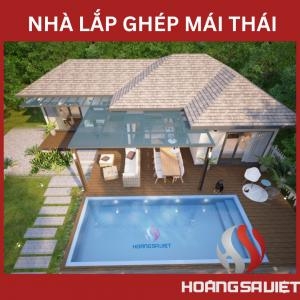 Nhà Lắp Ghép Mái Thái