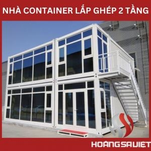 Nhà Container Đẹp 2 Tầng Nhà Container Đẹp 2 Tầng